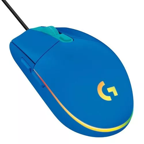 [Ame R$69] Mouse Gamer Logitech G203 Lightsync Rgb, 6 Botões Programáveis E Até 8.000